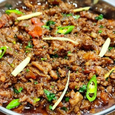 Dumba keema karahi