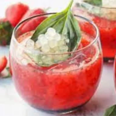 Strawberry fizz